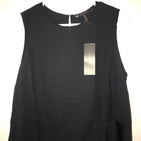 NWT $138 BCBG Maxazria black tank top size s - Picture 4 of 10